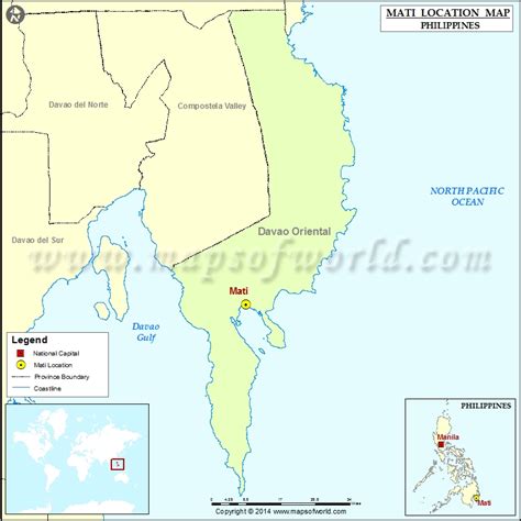 mati philippines map|Mati Map .